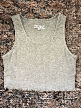 All the ways - cropped tank